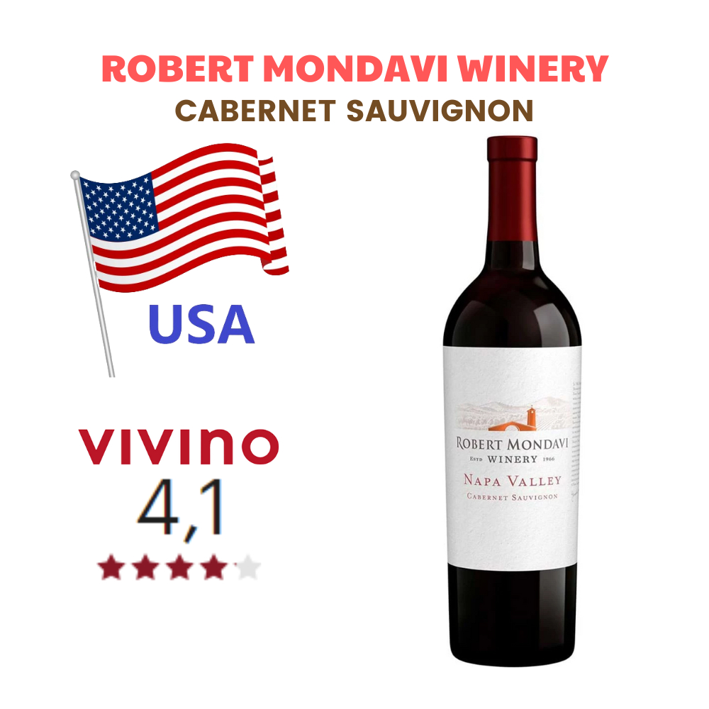 Vang Mỹ Cao Cấp Robert Mondavi Winery Cabernet Sauvignon - The Best Wine