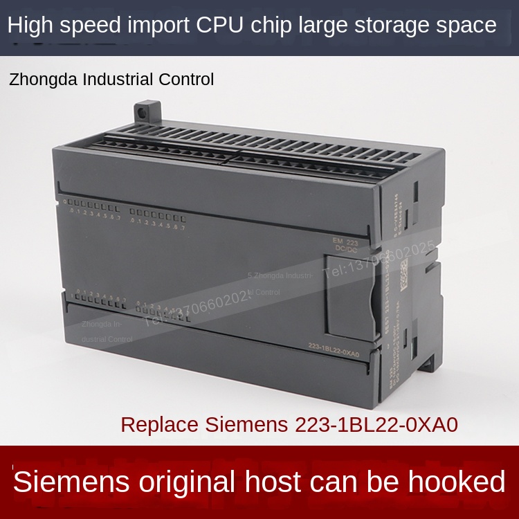 Module PLC EM223-1BL22-0XA8 - SIPENG | Mở Rộng S7-200 | 16 input 16 output relay PLC ZD - Màu Xám