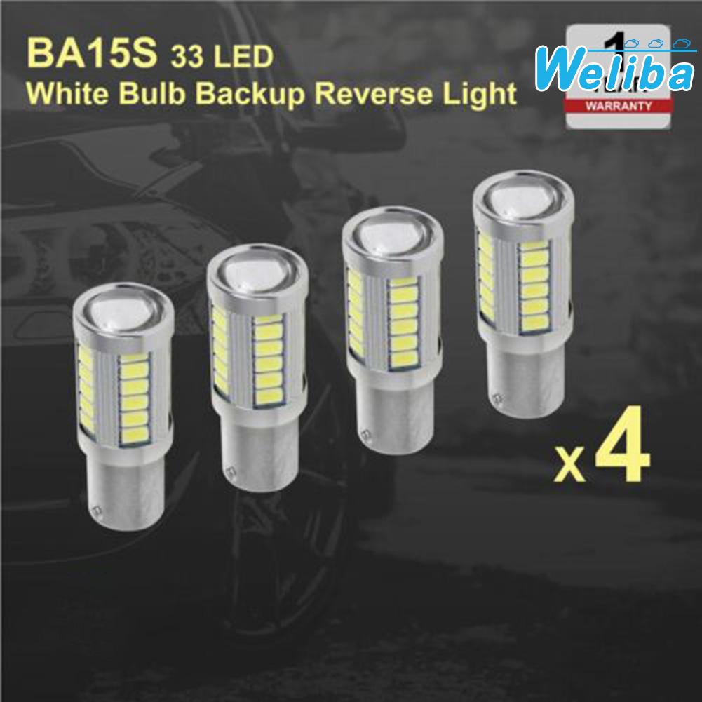 【Weliba】 Lamp LED Bulb Tool 4pcs 50000H Accessories Backup Reverse Light Cool White [New Home Products Hot Sale] ราคา 168 บาท*ส่งฟรี