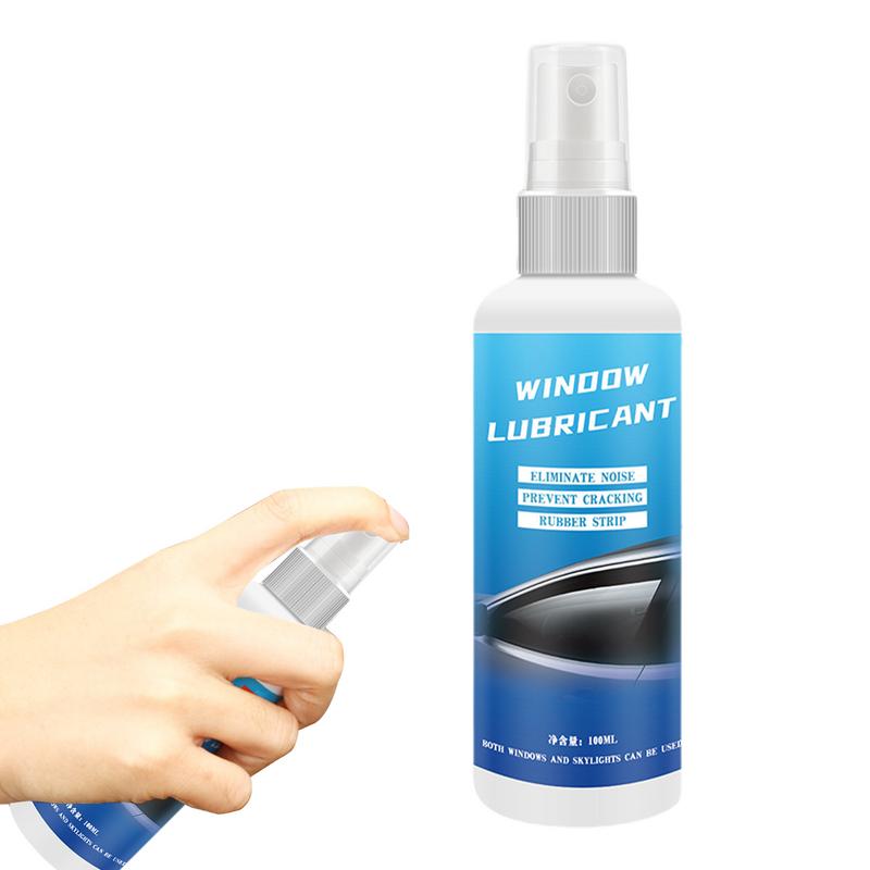 【Popular】 100ml Car Silicone Spray Lubricant Multi Surface Rubber Door Strip Softening Lubricant Veh