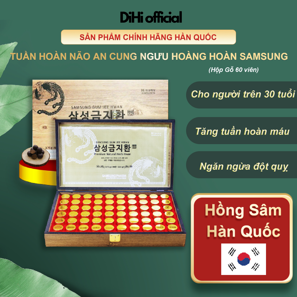An Cung Nguu Hoang Hoan Pills Increase Brain Circulation, Prevent Stroke