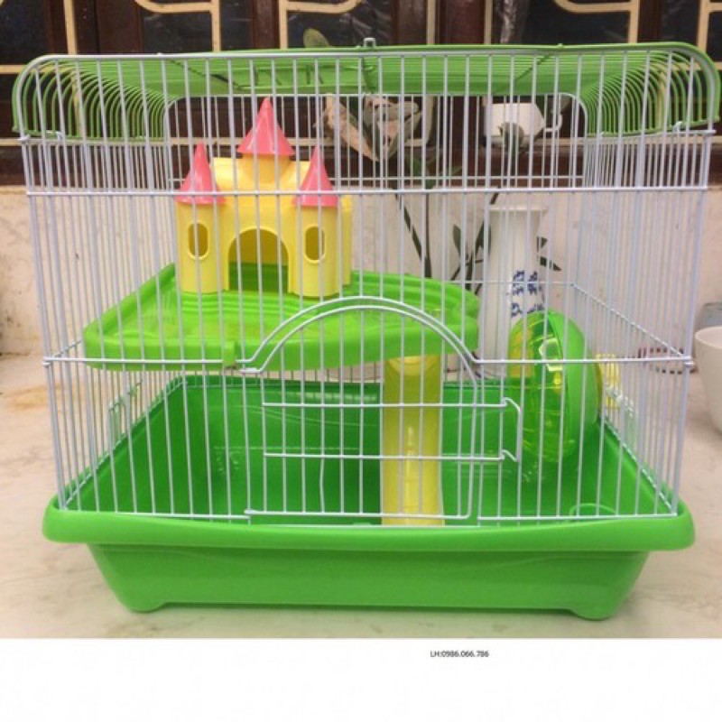 Lồng lâu đài yoda , full hộp - lồng nuôi hamster đầy đủ phụ kiện