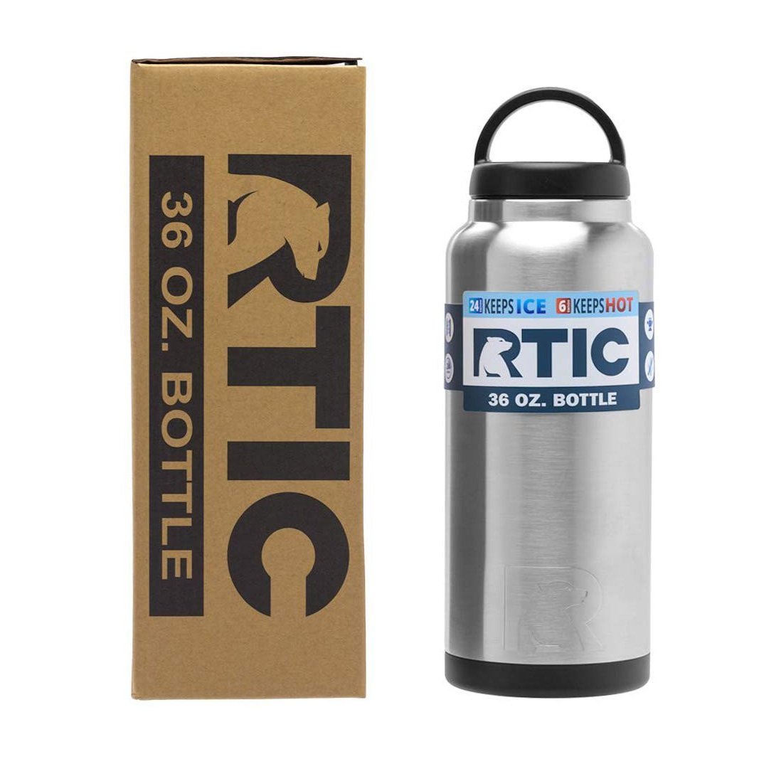 {hot} 【HCM】Bình giữ nhiệt RTIC 1050ml - Màu bạc
