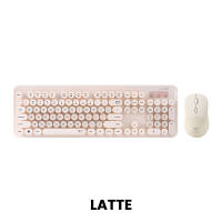 Alcatroz JellyBean A5000 Rechargeable 2.4G Wireless Keyboard Mouse Combo 1600 CPI