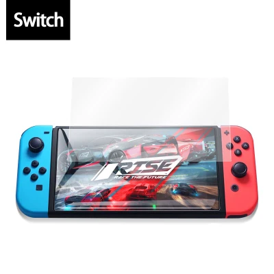 [SG] LionShield Nintendo Switch OLED / Nintendo Switch Screen Protector (Tempered Glass) - 9H Toughness - Good Sensitivity - Crystal Clear Clarity - Anti-Scratch - Precise Fit - Local SG Seller