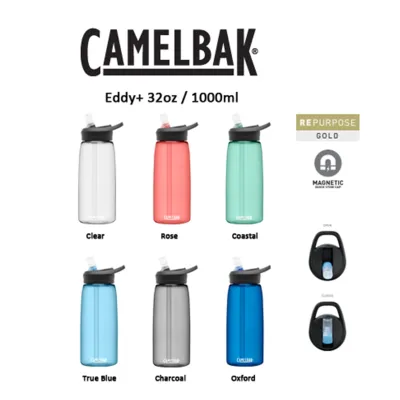 CamelBak Eddy+ 1000ml Water Bottle with Straw