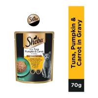 Sheba Pouch Cat Wet Food Adult Tuna Pumpkin And Carrot 70G Cat Food