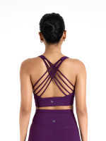 Avant Athletica Flex Weave Bra in Berry Sangria