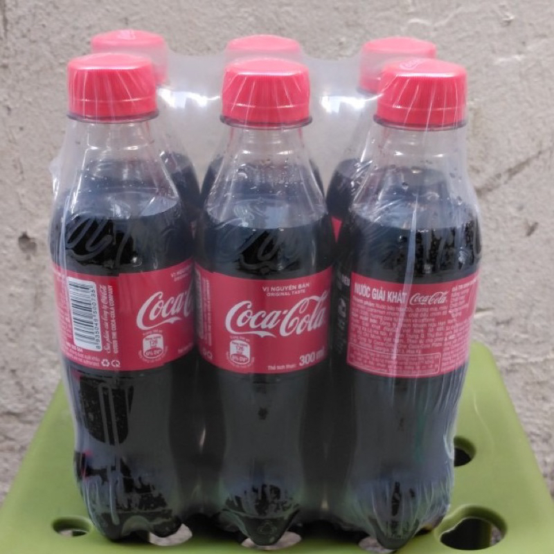 Lốc 6 chai Coca cola 300ml