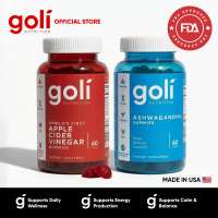 Goli Balance & Stress Support Bundle (ACV + Ashwagandha) 120 Gummies - Pack of 2