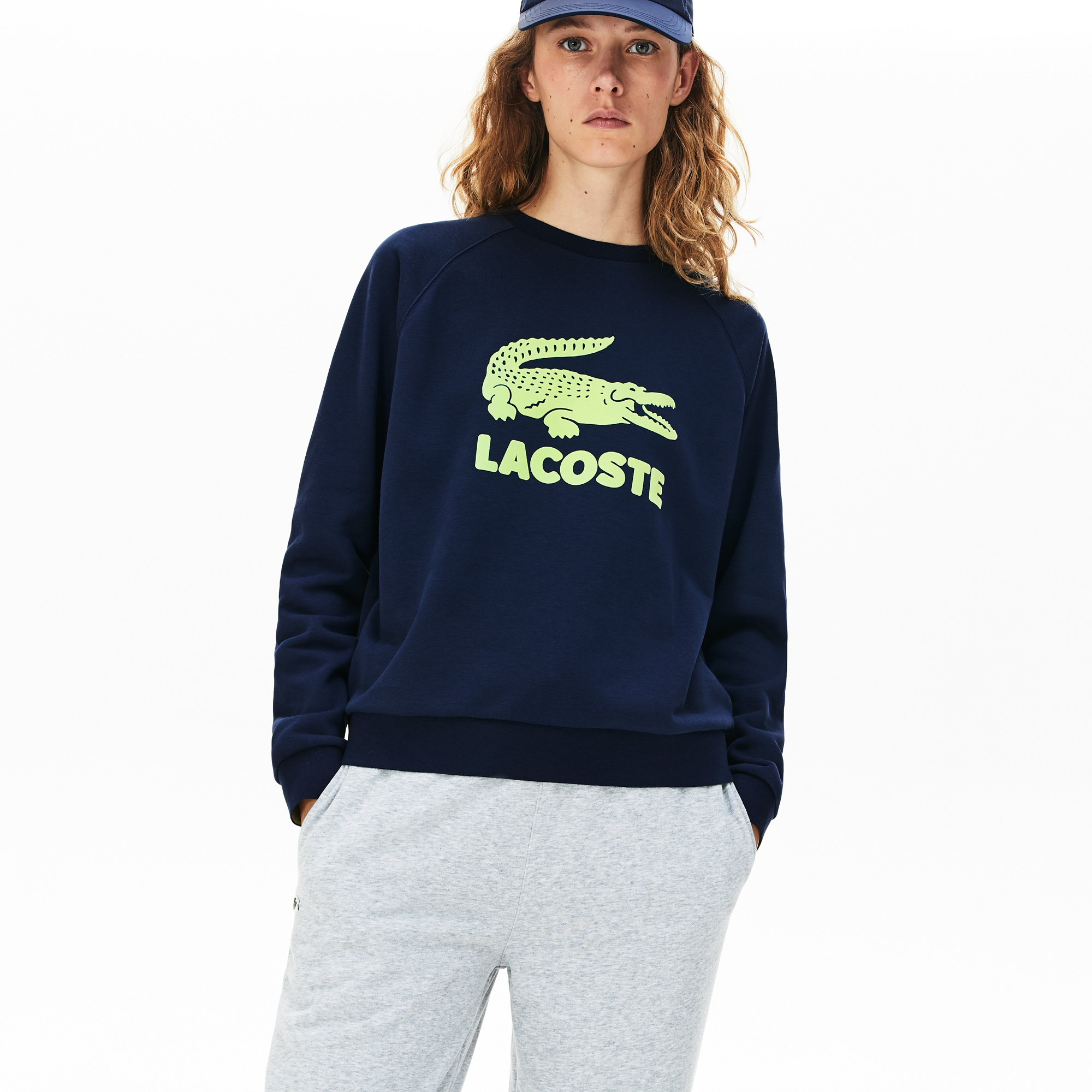 lacoste hoodie womens