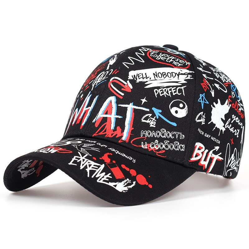 [bbees] Unisex Letter Printing Snapback Baseball Caps Spring and Autumn Outdoor Adjustable Casual Hats Sunscreen Hat