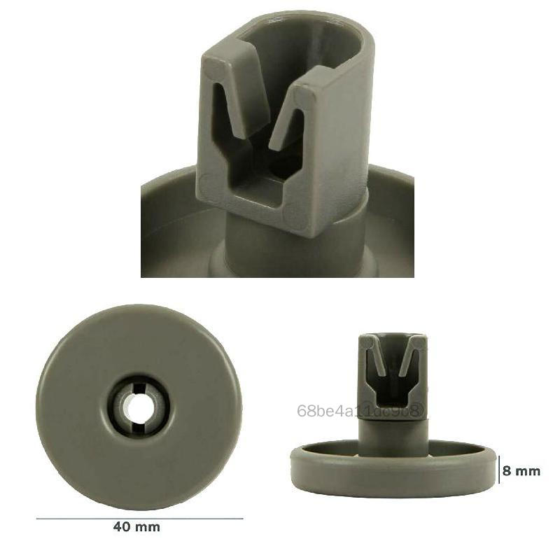 4/8PCS Máy rửa chén Bánh xe lăn Phần phụ kiện Bộ dụng cụ sửa chữa cho AEG Favorit HJJN-VN