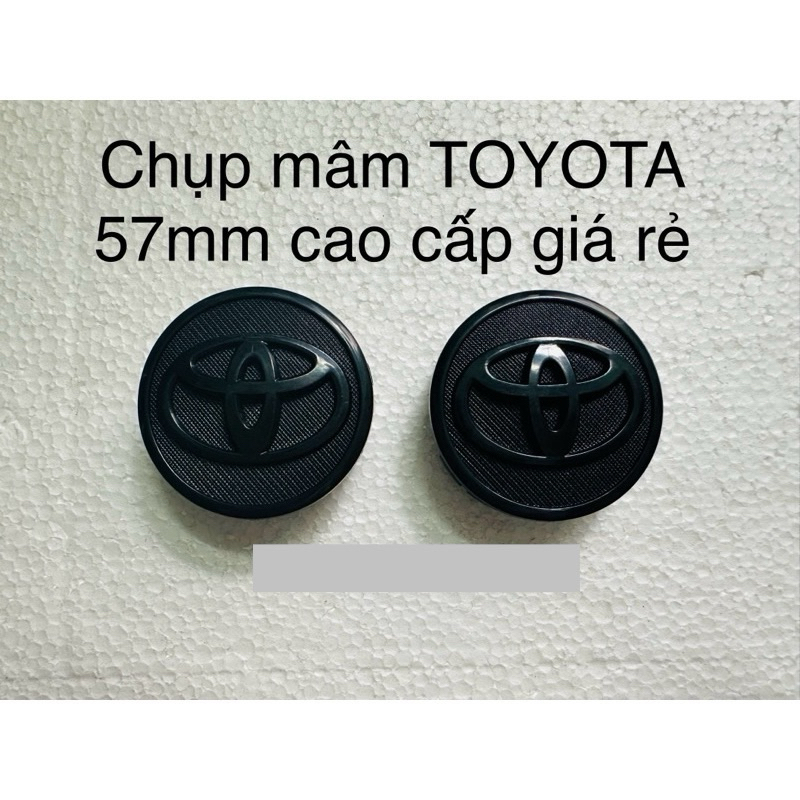 Chụp mâm TOYOTA 57mm cao cấp giá rẻ