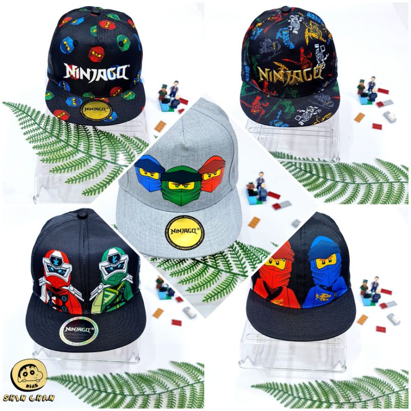 Mũ lưỡi trai Hiphop H.&.M xuất dư - Nón Snaρ Ninjago cho bé trai 3 đến 10 tuổi