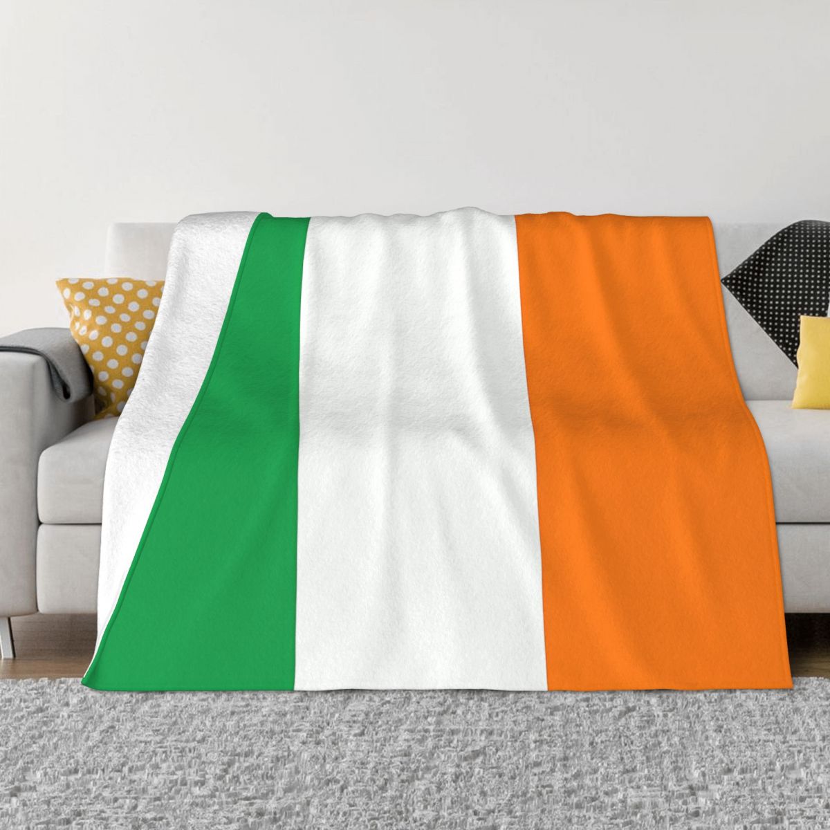 Irish Flag - Chăn cừu siêu mềm của Ireland