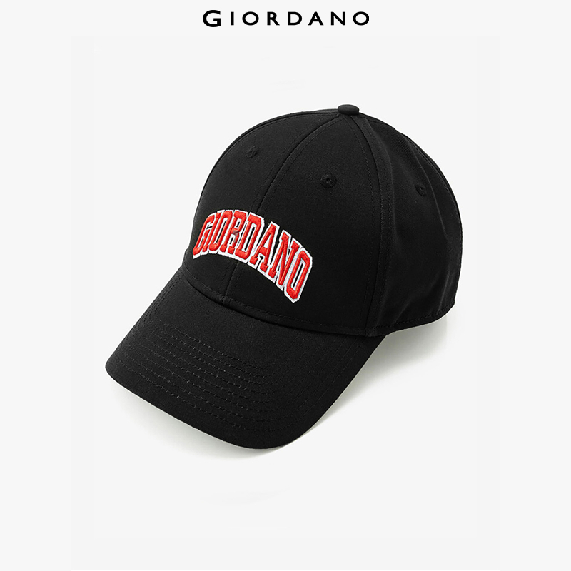 GIORDANO Men Caps 100% Cotton Brand Embroidery Caps Breathable Sweat-Wicking Fashionable Casual Baseball Caps 01206021 ราคา 359 บาท*ส่งฟรี