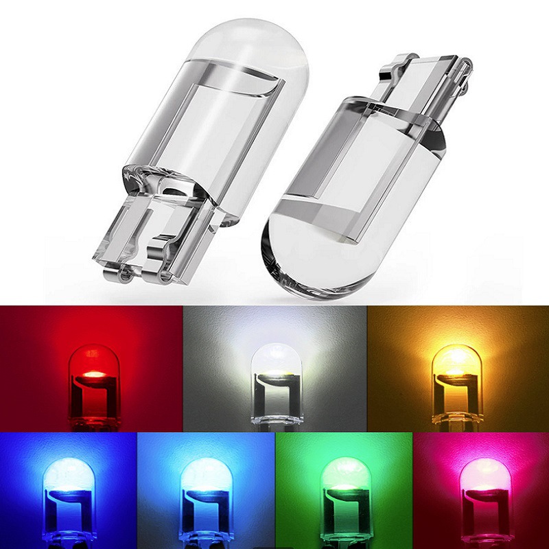 T10 Đèn Báo Chiều Rộng 12V Đèn Biển Số COB Sáng Cao W5 W Tất Cả Trong Một Đèn Đọc Sách Xe Máy Bóng Đèn Đuôi Đèn LED Cải Tiến