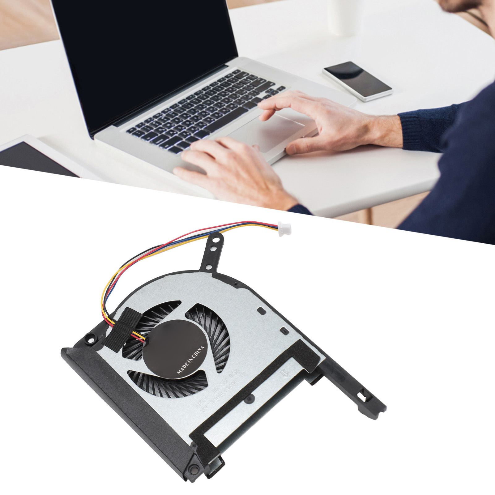 Garosa Quạt Làm Mát Laptop Tăng Cường Tản Nhiệt Hợp Kim Nhôm Động Cơ Không Chổi Than Thay Thế Cho TUF505 TUF506 TUF565 TUF566 TUF705 TUF706 Laptop Giá 95,000 Đồng*Miễn phí vận chuyển