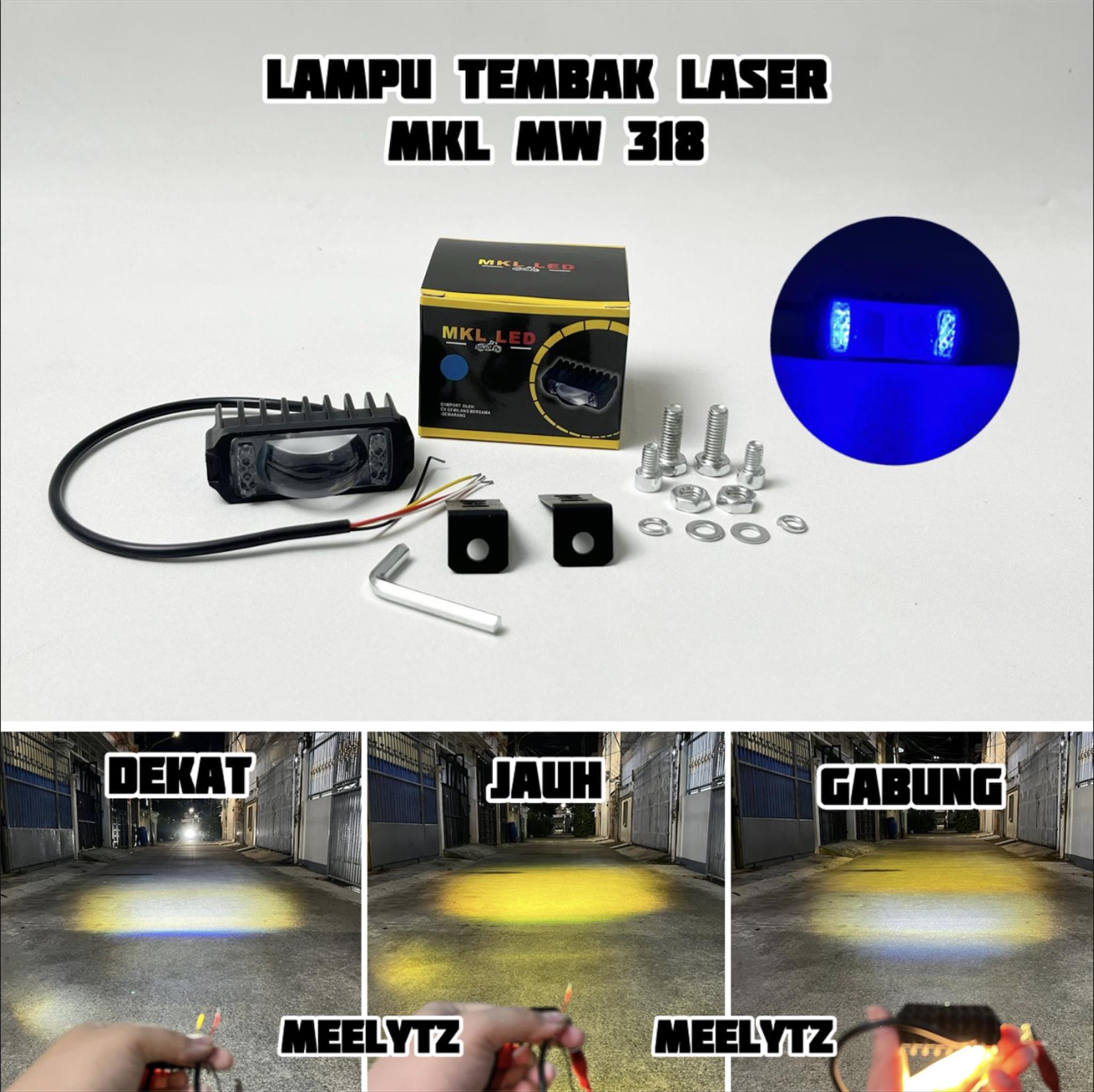Mkl Mw 318 - Laser Shooting Light Harga 47,500 rupiah*Gratis Ongkir