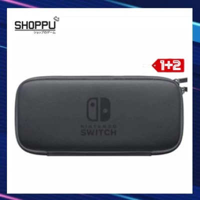 [1+2] Nintendo Switch Case Cover Hard Casing Console Pouch Storage Bag Protective Case for Nintendo Switch