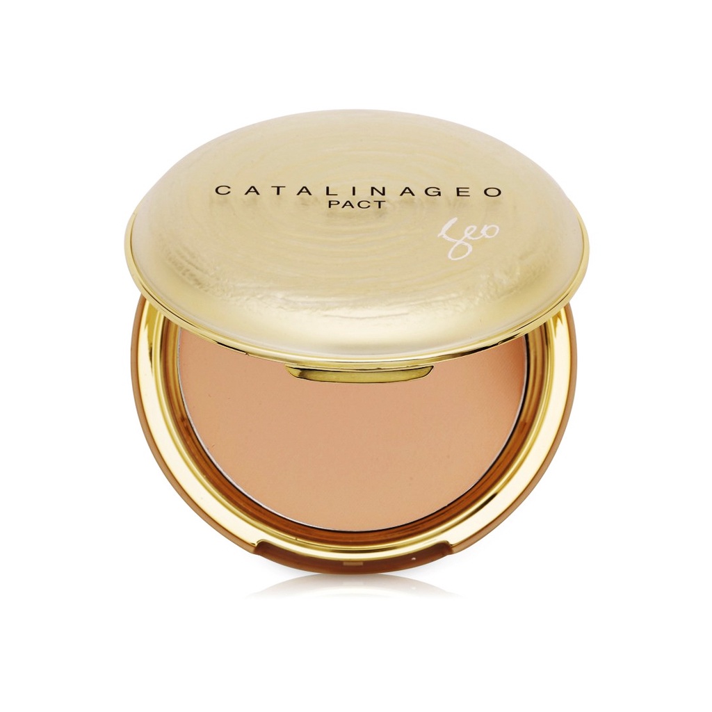 Phấn phủ siêu mịn Geo Lamy Catalina Golden Pact