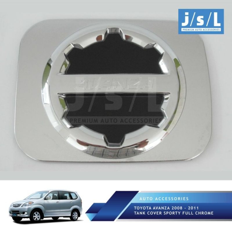 Toyota Avanza 2008 – 2011 Tank Cover Sporty Full Chrome Harga  50,000 Ringgit*Penghantaran Percuma