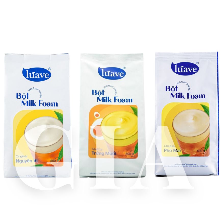 Bột milk foam Luave gói 500g
