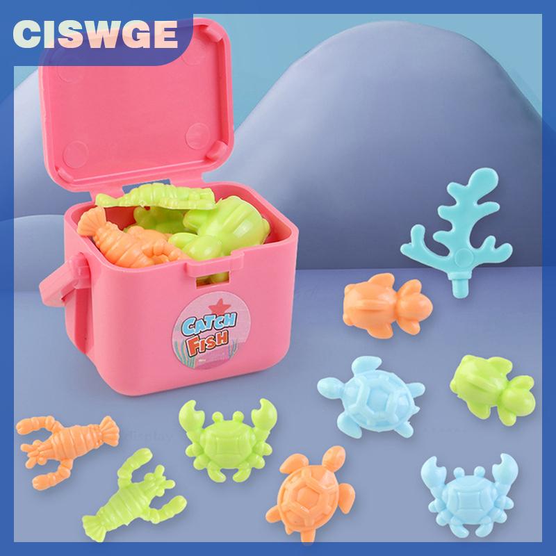 CISWGE Đồ chơi máy câu cá gashapon Mini tương tác giữa cha mẹ và con cái