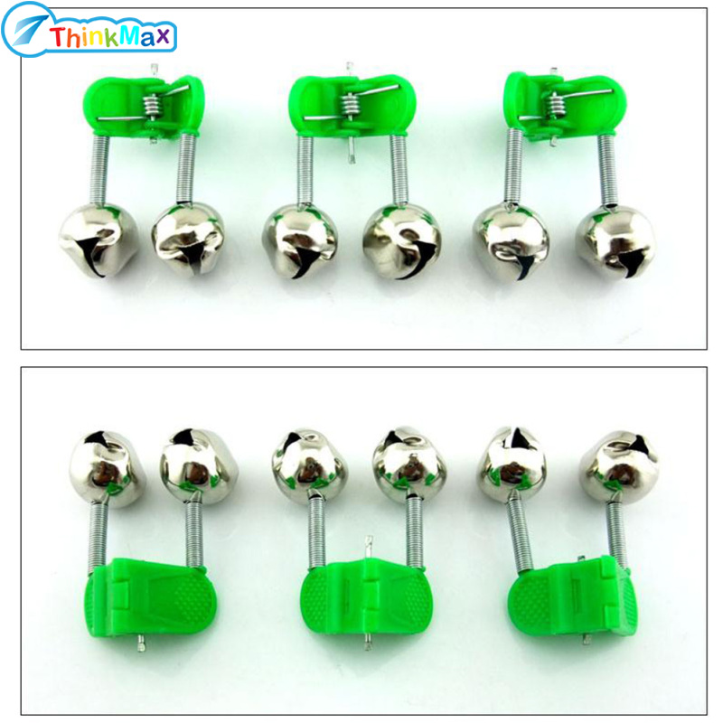 Plastic Clamp Fishing Alarm Sea Pole Throwing Pole Fishing Bell ราคา 7 บาท*ส่งฟรี