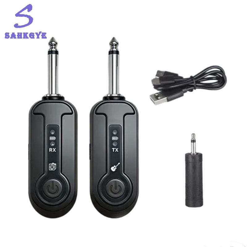 greatbuy666-Low Latency Guitar Amplifier Adapter Wireless Guitar System Rechargeable Audio Transmitter Receiver Accessories Kit ราคา 720 บาท*ส่งฟรี
