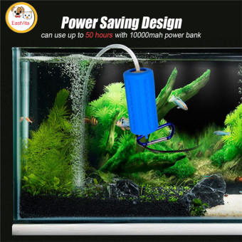 Bể cá cảnh USB mini cầm tay bơm khí ô xy phụ kiện tiết kiệm năng lượng chạy êm
