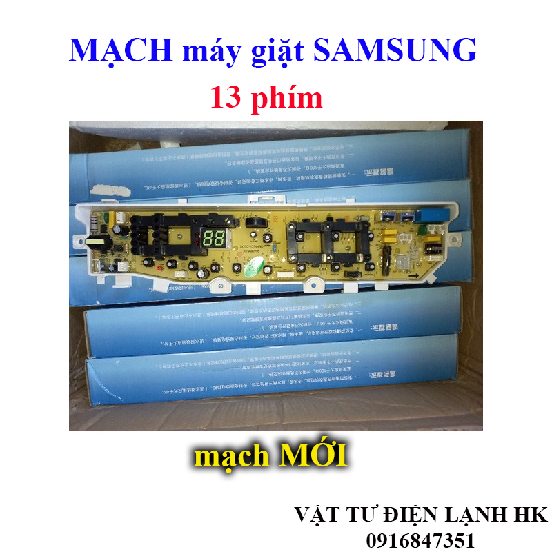 Mạch máy giặt samsung 13 phím DC9201449J vỉ Bo mg ss sámung hàng Bền