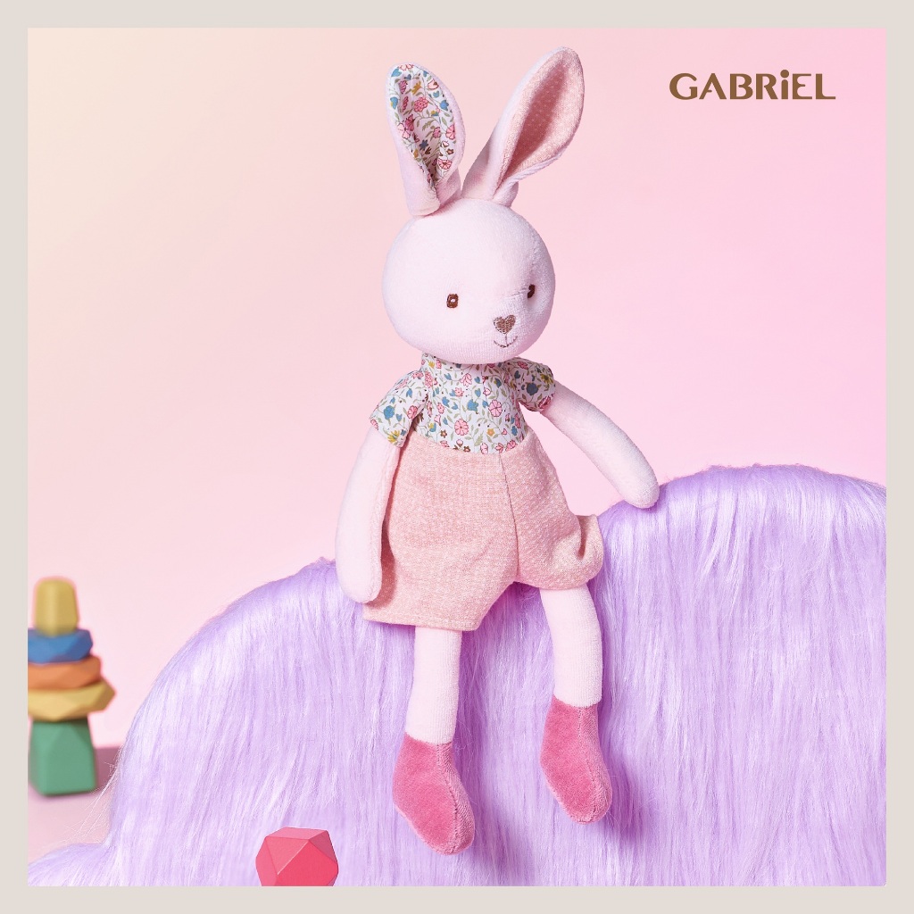 Gabriel – Pink Blossom Bunny 27cm a Bright Little Bunny in a Sweet, Gentle Pastel Look, Full of Cuteness. ราคา 1,352 บาท*ส่งฟรี