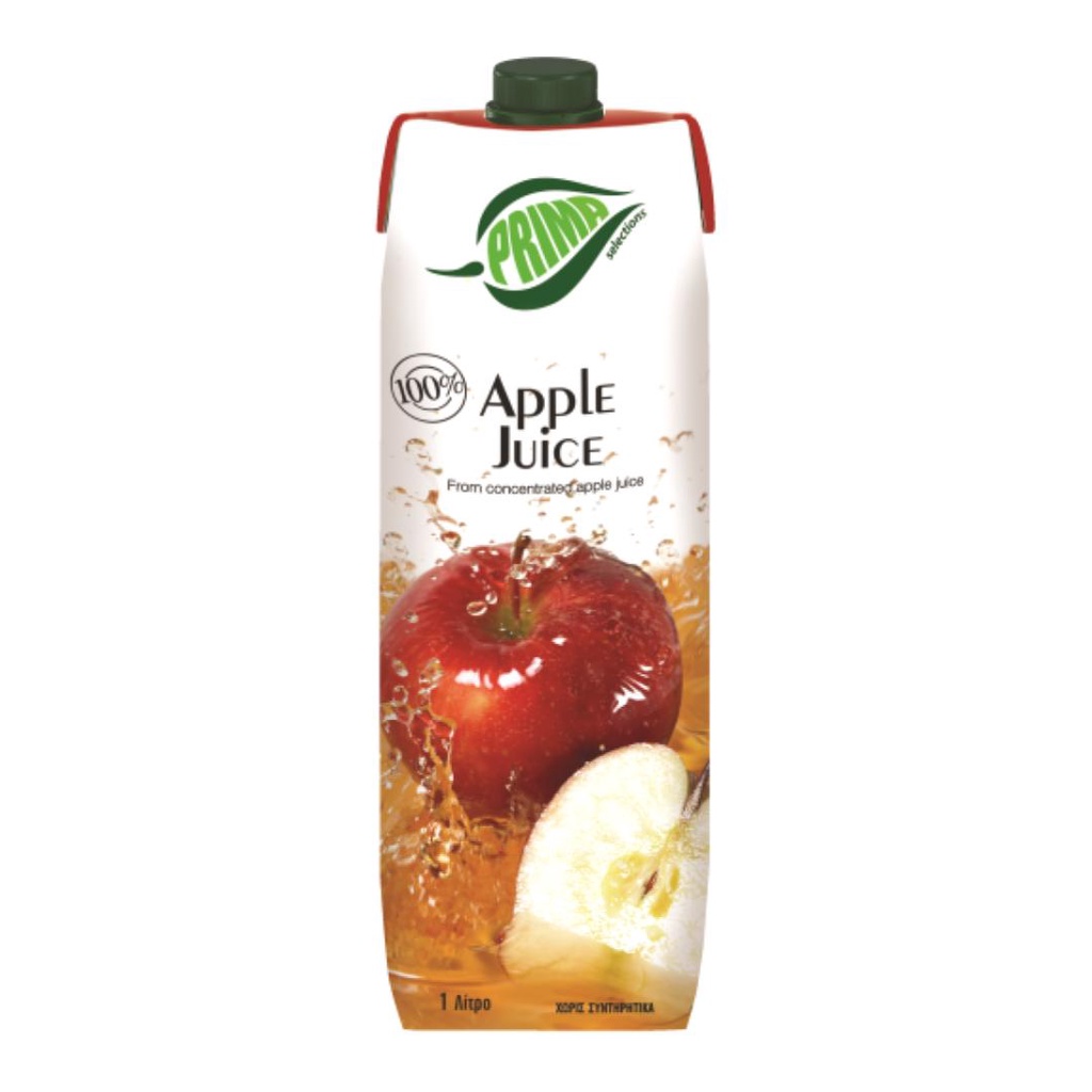 COMBO 2 Nước Táo 100%, Apple Juice 100% 1L - PRIMA