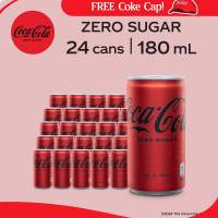 Coca-Cola Zero Sugar Mini Cans 180ml - Pack of 24