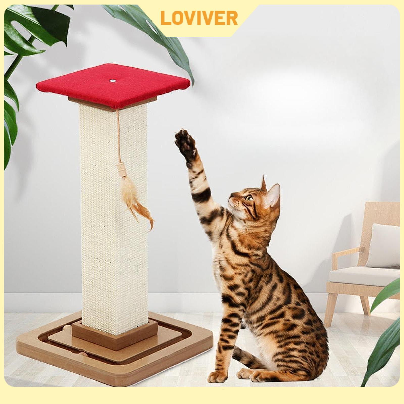 Cat Tree Scratching Board Funny Cat Toy Grind Claws Cat Grab Column Scratching Post Scratching Posts for Kittens Play Rest ราคา 22,666 บาท*ส่งฟรี