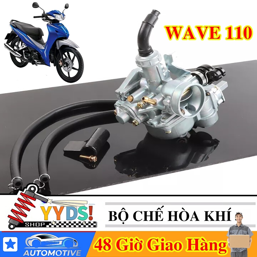 Bộ chế hòa khí xe máy dream/wave 100cc kafaidai thailand - pbs shop
