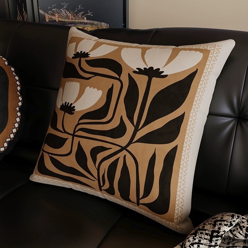 Sarung Bantal Retro Nordik/sarung Bantal Dekoratif Mewah Rumah/sarung Bantal Sofa 45x45cm