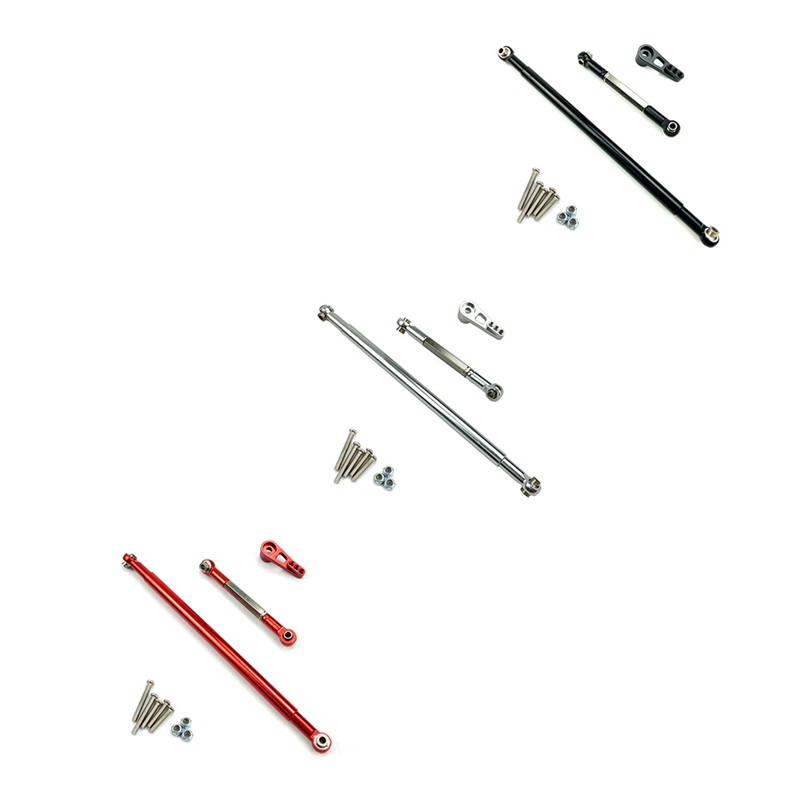 (YRKX) for MN86S MN86 MN86KS MN86K MN G500 Upgrade Parts Metal Steering Pull Rod Servo Link Rod 1/12 RC Car Accessories