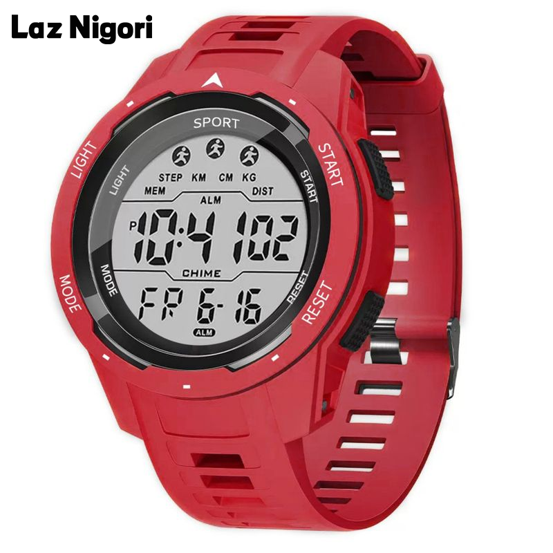 Laz Nigori Fashionable Multi-Function Sport Digital Watch with Night Light and Water Resistance ราคา 100 บาท*ส่งฟรี
