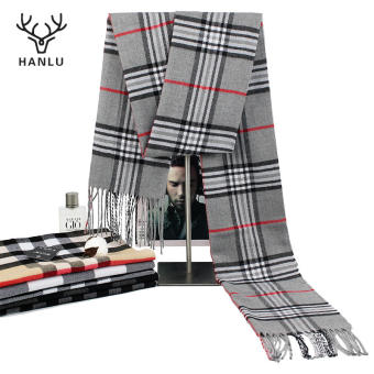 Hanlu Khăn Quàng Cổ Nam khăn quàng dài nhiều phong cách khăn quàng cổ mùa đông ấm