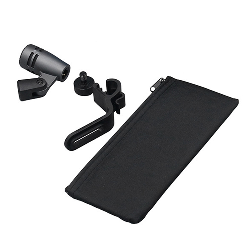 E604 Dynamic Microphone Cardioid Instrument Drum Microphone with Clip Arm Mount ราคา  1,132 บาท*ส่งฟรี