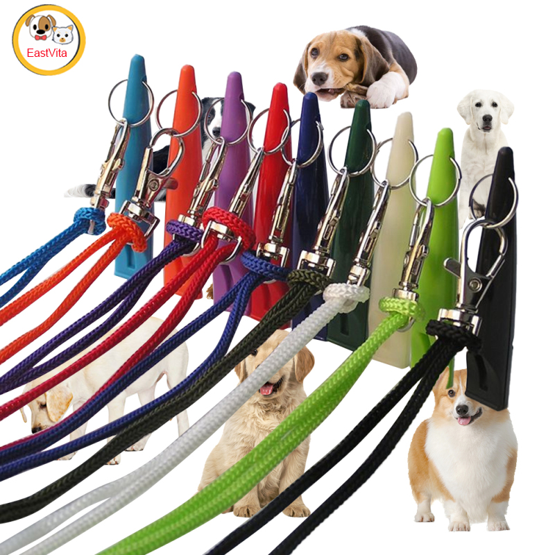 Portable Pet Training Whistle With Lanyard Pet Supplies For Dogs Horses