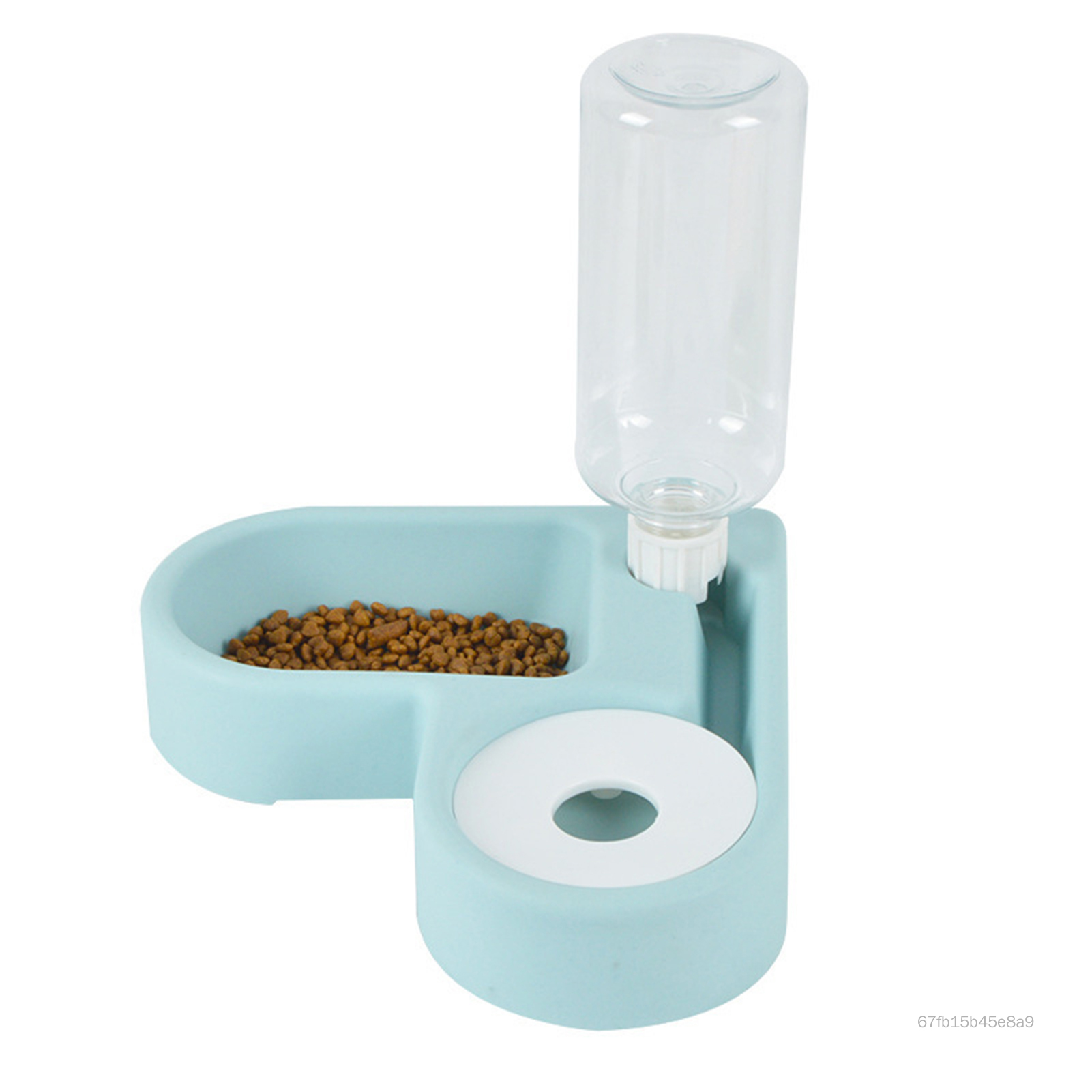 Dog Food And Water Bowl Set Pet Water And Food Bowl Set With Automatic Water Dispenser Bottle For Pet Dog RAER-VN