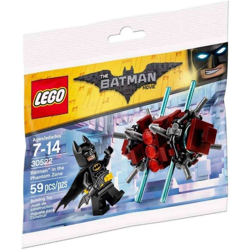 Chính hãng Chủ đề phim LEGO - Batman trong vùng ma 30522 2017 59 mảnh 7-14