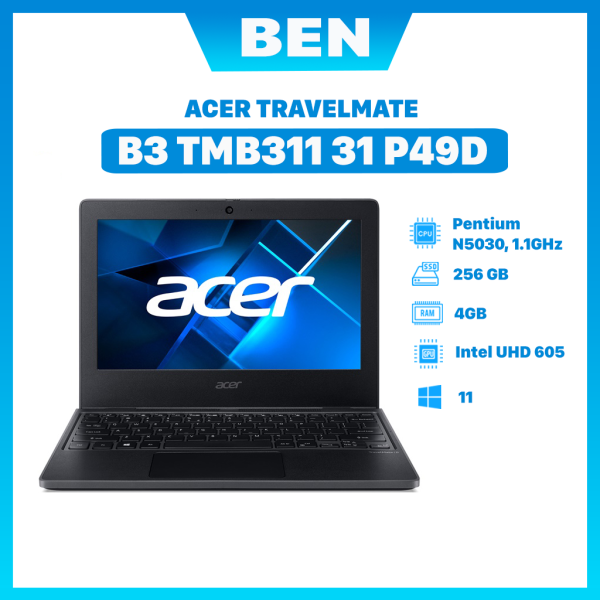 Laptop Acer TravelMate B3 TMB311-31-P49D (NX.VNFSV.005) - Hàng chính hãng - bảo hành 12 tháng