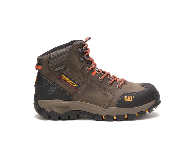 caterpillar waterproof work boots