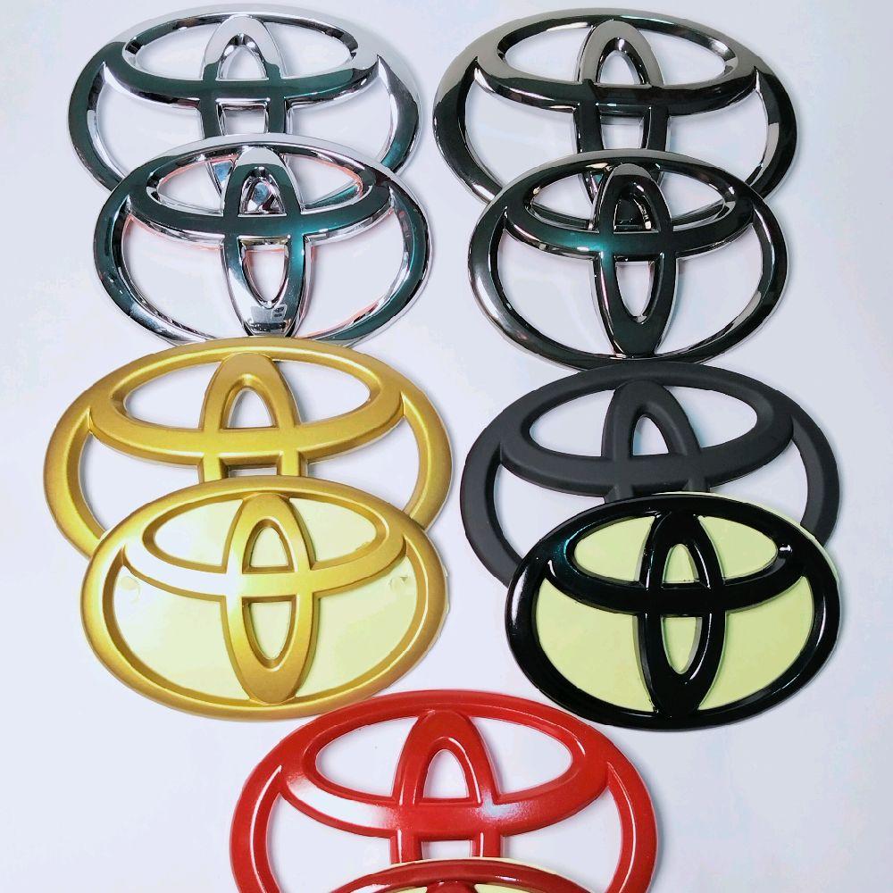 emblem lodo toyota depan belakang avanza. veloz 2015-2024. calya .agya 2022 up Rush Car Gold Harga 100,000 rupiah*Gratis Ongkir