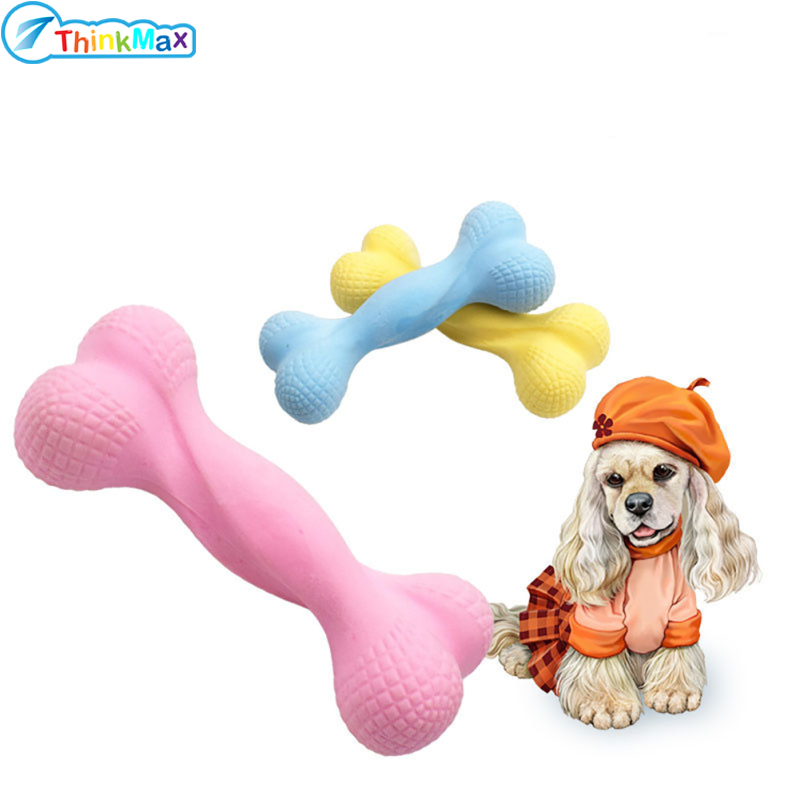 Milk Flavor Foamed Bones Biting Toy for Small Large Pet Dogs ราคา 47 บาท*ส่งฟรี